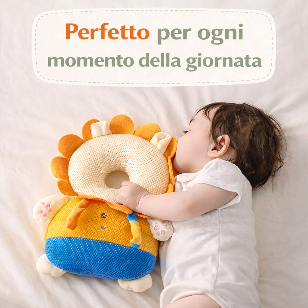 AraliaKids™ | Cuscino Protezione Testa Neonato – Anticaduta Morbido per i Primi Passi