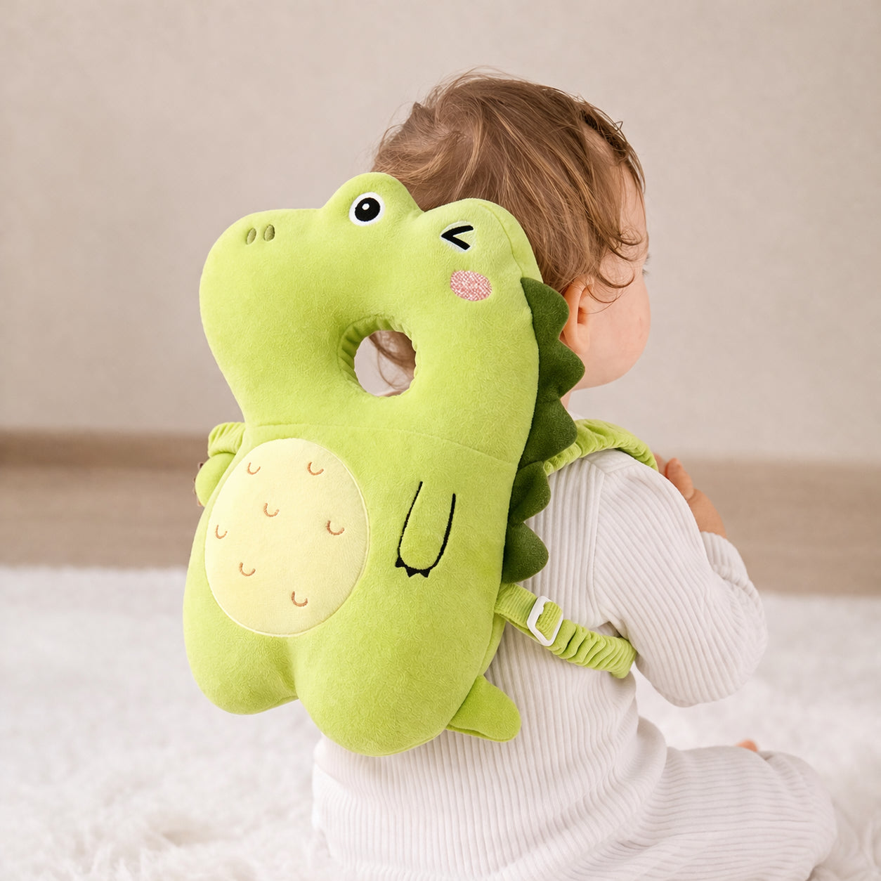 AraliaKids™ | Cuscino Protezione Testa Neonato – Anticaduta Morbido per i Primi Passi