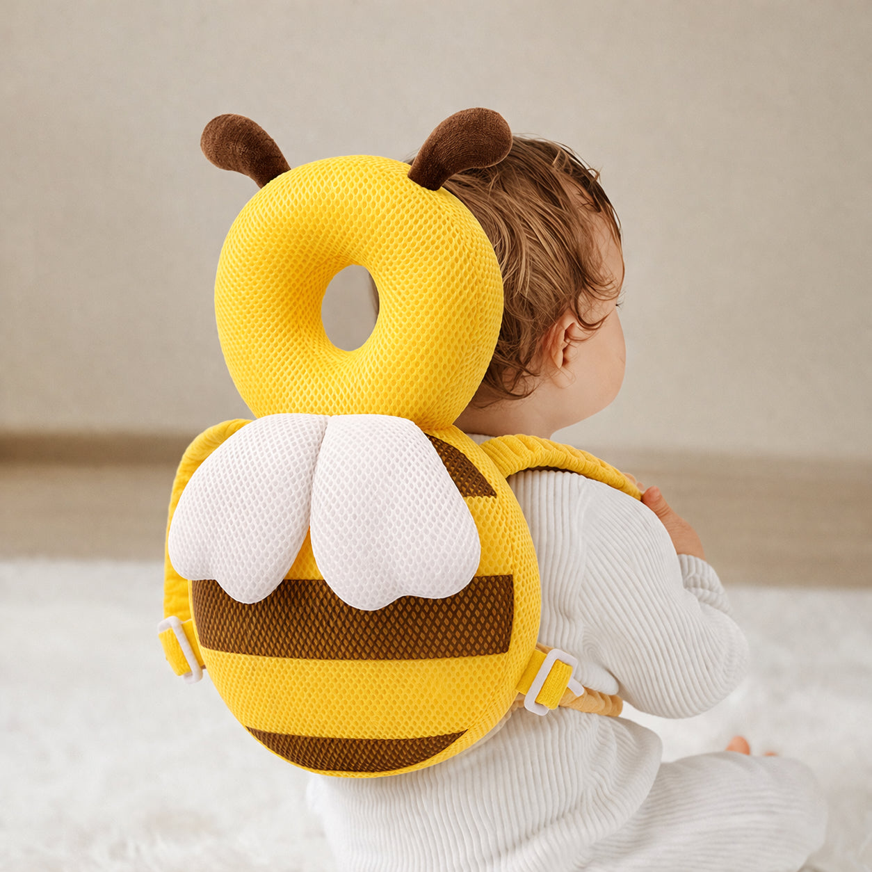 AraliaKids™ | Cuscino Protezione Testa Neonato – Anticaduta Morbido per i Primi Passi